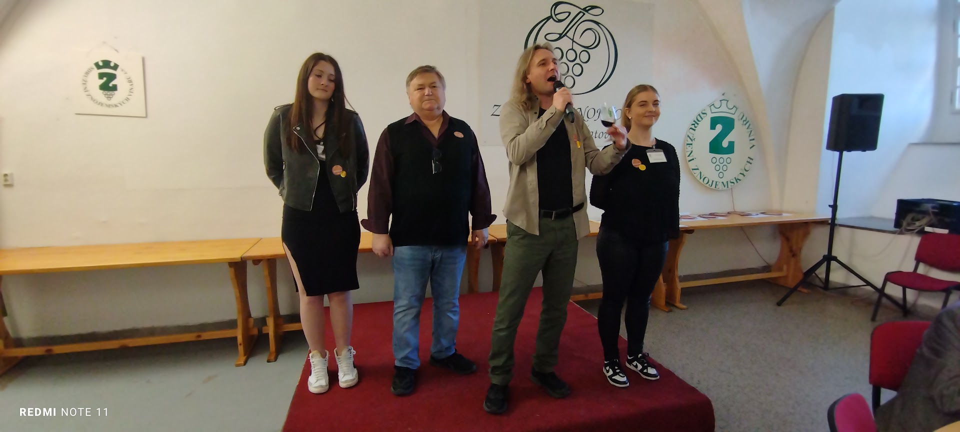 Jirka Dočekal a Martin Gallus vyhlášení soutěže degustátorů